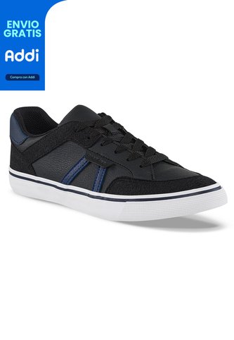 Tenis Urbanos Rowan Negro Croydon Para Hombre Croydon