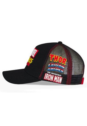 Gorra Marvel Negro Croydon Para Hombre
