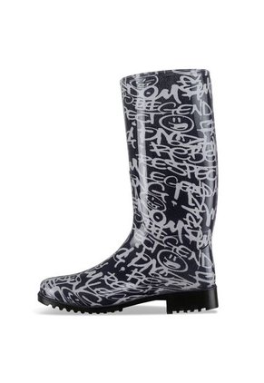 Botas Lluvia Rim Negro Croydon Para Mujer