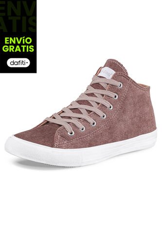 Botines Azurra Alto Rosa Para Mujer Croydon Croydon