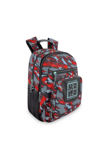 Morral Camilo Negro-Rojo Croydon Para Niño
