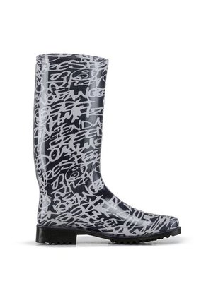 Botas Lluvia Rim Negro Croydon Para Mujer