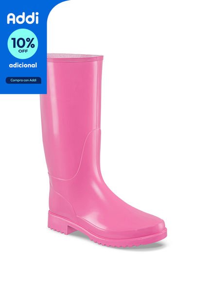 Botas Lluvia Tiffany Colors Fucsia Para Mujer Croydon