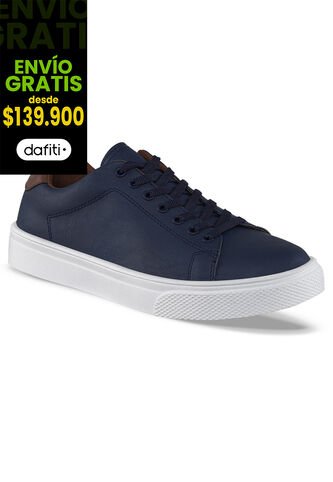 Tenis Urbanos Benji Azul Croydon Para Hombre Croydon