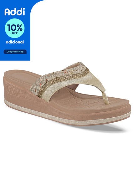 Sandalias Tacón Edit Oro Para Mujer Croydon