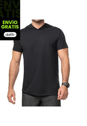 Camiseta Mario Negro Para Hombre Croydon