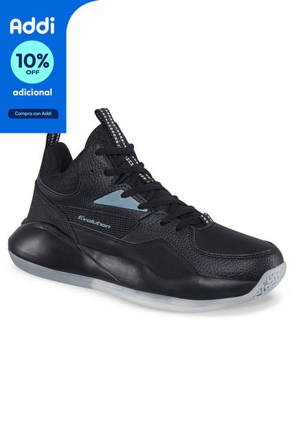 Tenis Basketball Fokor Negro Para Hombre Croydon