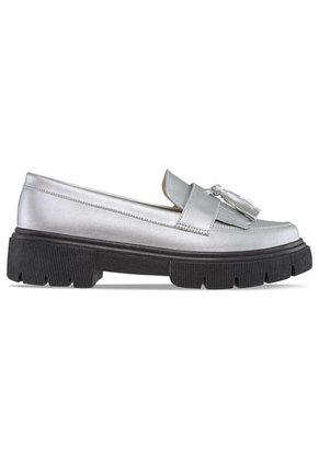 Mocasines Griselda Plata Para Mujer Croydon