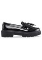 Mocasines Griselda Negro Para Mujer Croydon de Croydon