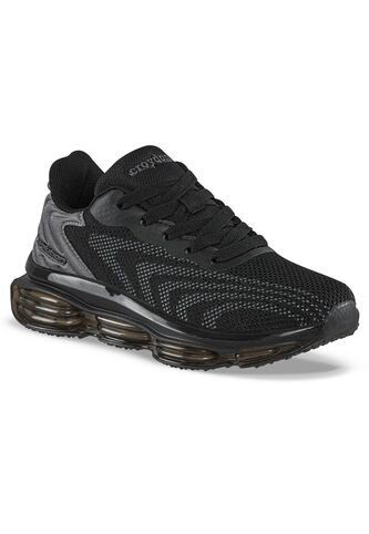 Tenis Running Ladano Negro-Gris Croydon Para Niño Croydon