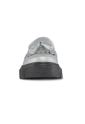 Mocasines Griselda Plata Para Mujer Croydon