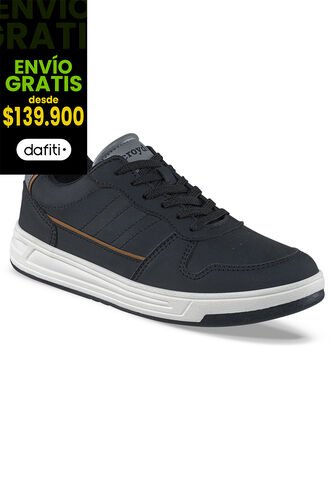 Tenis Casuales Emeryk Negro Croydon Para Hombre Croydon