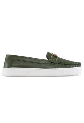 Mocasines Milly Verde Croydon Para Mujer