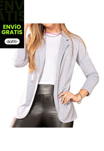Blazer Valeria Gris Para Mujer Croydon Croydon