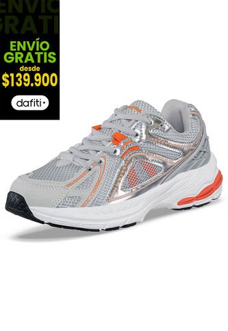 Tenis Urbanos Xecod Plata-Nar Croydon Para Mujer Croydon