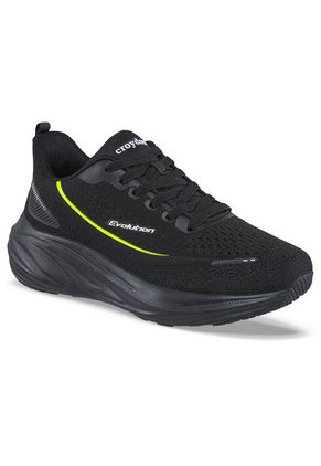 Tenis Running Fardo Negro Croydon Para Hombre