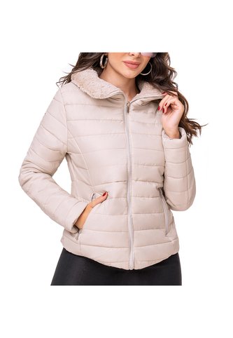 Chaqueta Lorena Beige Para Mujer Croydon Croydon