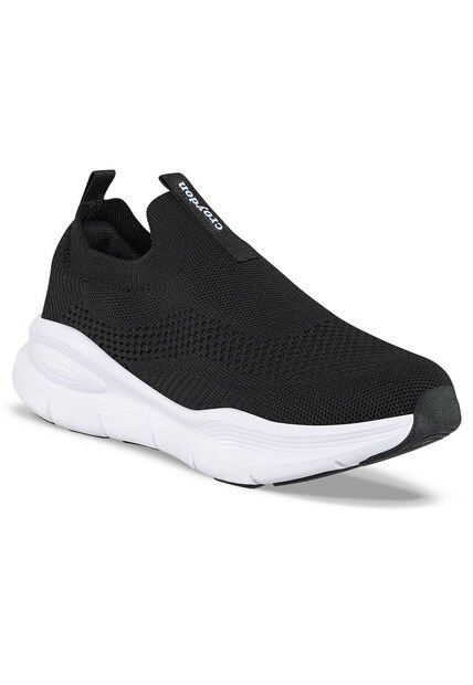 Tenis Para Caminar Xosh Negro Croydon Para Mujer