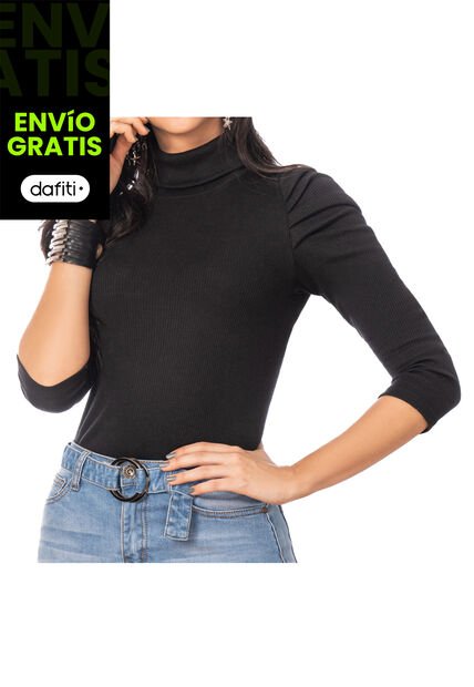 Blusa Hermione Negro Para Mujer Croydon