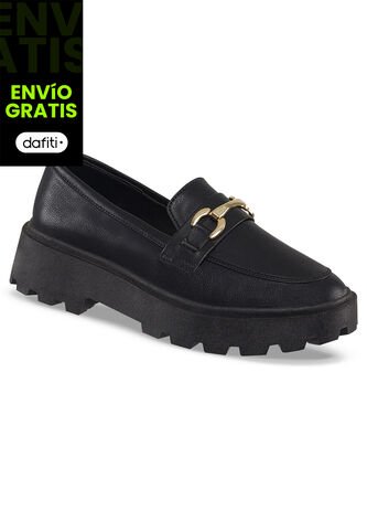 Mocasines Eulalia Negro Para Mujer Croydon Croydon