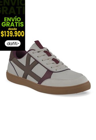 Tenis Casuales Pebar Beige Croydon Para Hombre Croydon