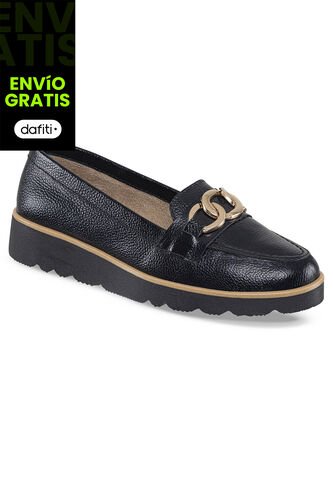Mocasines Zaret Negro Para Mujer Croydon Croydon