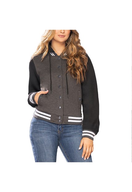 Chaqueta Nevet Gris Para Mujer Croydon