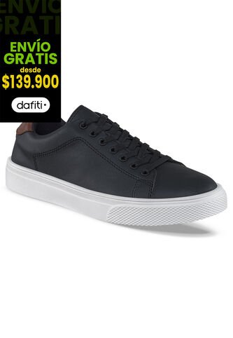 Tenis Urbanos Benji Negro Croydon Para Hombre Croydon