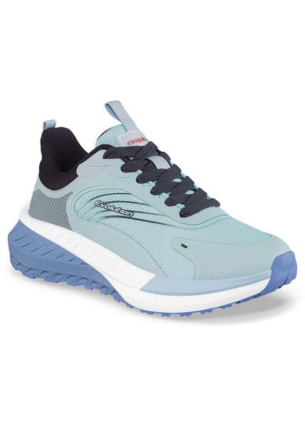 Tenis Trail Running Wopal Azul Croydon Para Mujer