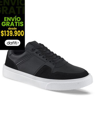 Tenis Urbanos Dominus Negro Croydon Para Hombre Croydon