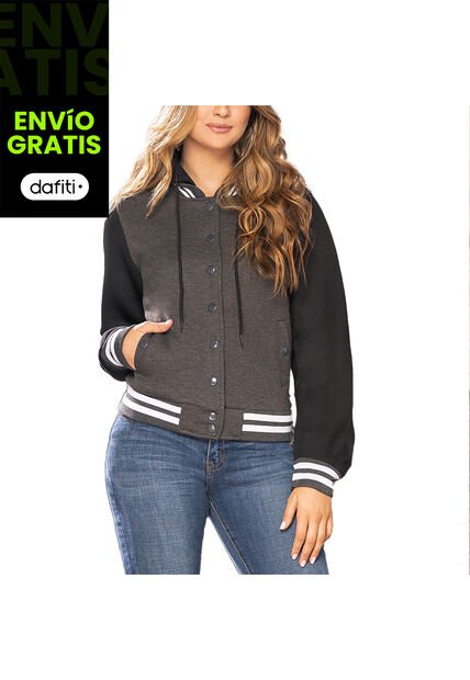 Chaqueta Nevet Gris Para Mujer Croydon