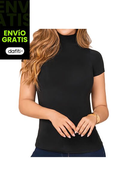 Blusa Clio Negro Para Mujer Croydon