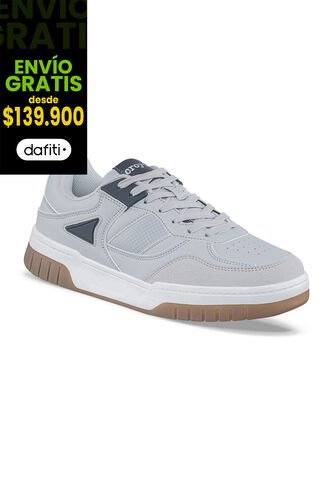 Tenis Urbanos Wibar Gris Croydon Para Hombre Croydon