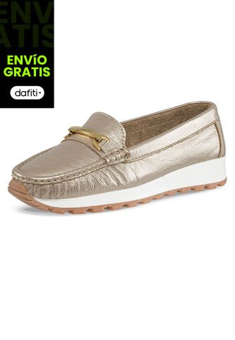 Mocasines Senaida Oro Para Mujer Croydon Croydon