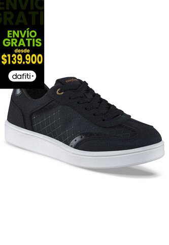 Tenis Urbanos Aurel Negro Croydon Para Mujer Croydon