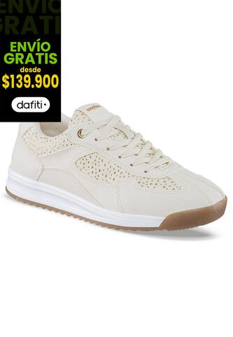 Tenis Urbanos Yarelis Beige Croydon Para Mujer Croydon