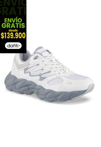 Tenis Urbanos Libar Blanco Croydon Para Mujer Croydon