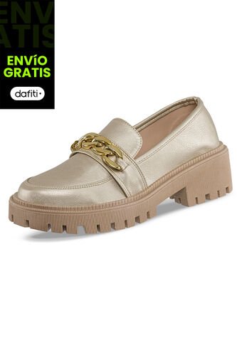 Mocasines Priscila Oro Para Mujer Croydon Croydon