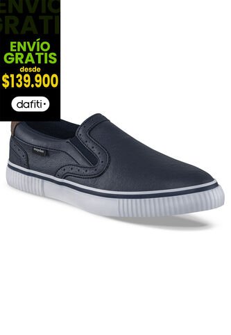 Tenis Casuales Dunkan Azul Croydon Para Hombre Croydon