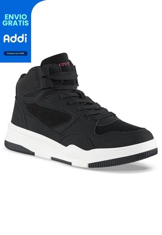 Tenis Urbanos Zedroni Negro Croydon Para Mujer Croydon