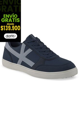 Tenis Casuales Pebar Azul Croydon Para Hombre Croydon