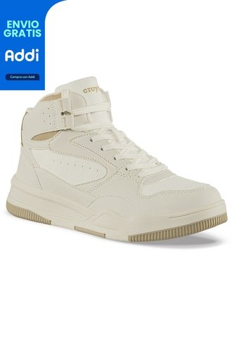 Tenis Urbanos Zedroni Beige Croydon Para Mujer Croydon