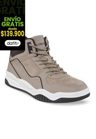 Tenis Urbanos Cabar Beige Croydon Para Hombre Croydon