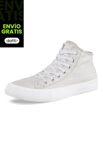 Botines Ania Alto Plata Para Mujer Croydon Croydon