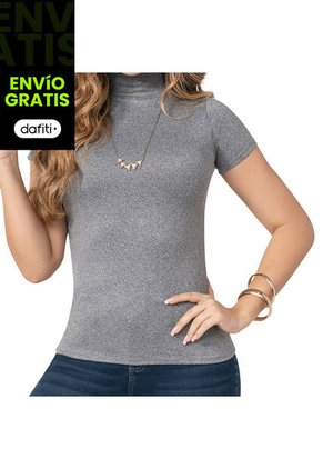 Blusa Clio Gris Para Mujer Croydon