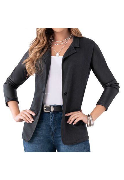 Blazer Carol Negro Para Mujer Croydon