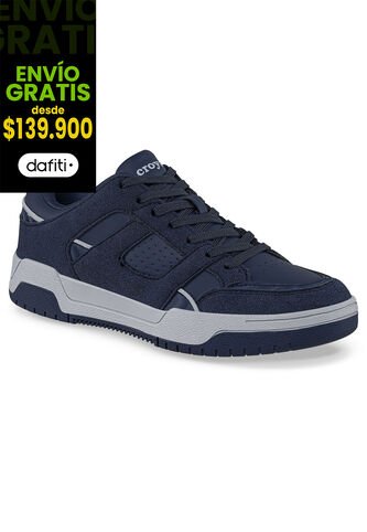 Tenis Urbanos Qabar Azul Osc Croydon Para Hombre Croydon