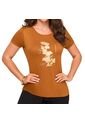 Camiseta Azucena Terracota Croydon Para Mujer de Croydon