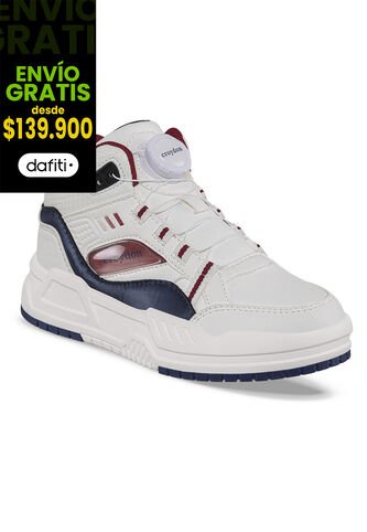 Tenis Urbanos Fomas Blanco Croydon Para Niño Croydon
