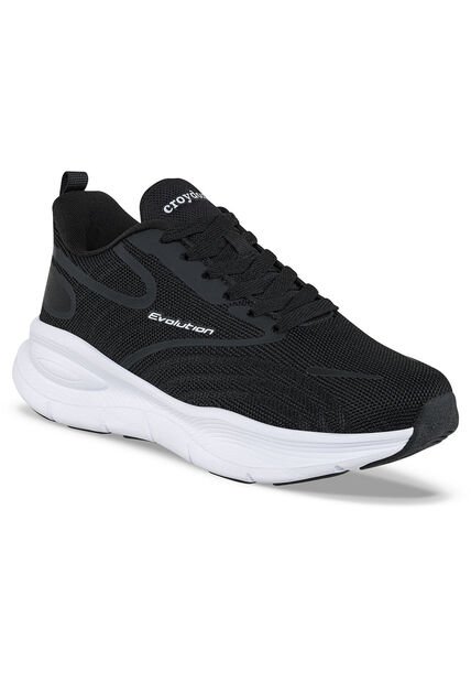 Tenis Running Potema Negro Croydon Para Mujer
